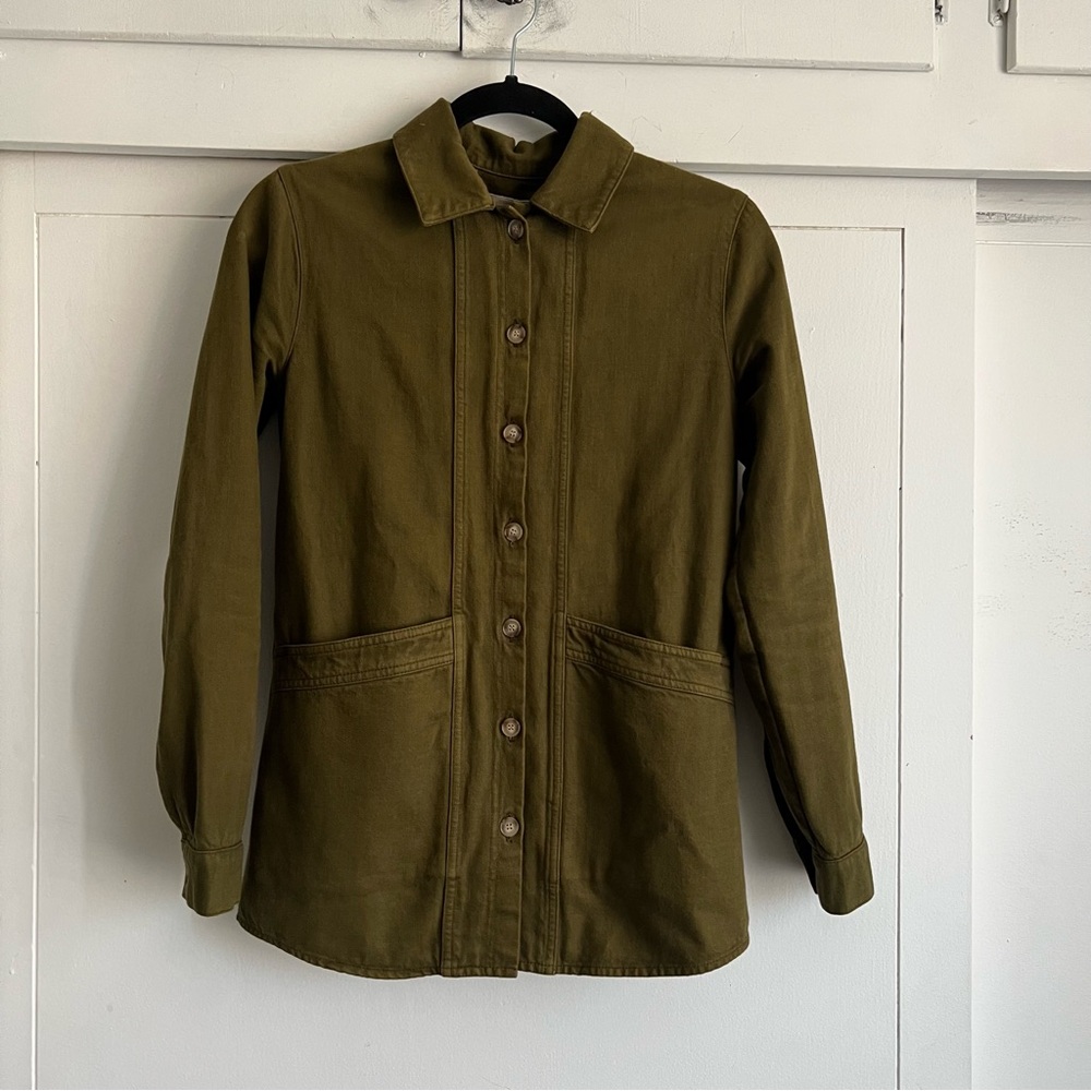 Sezane Will Green Chore Jacket